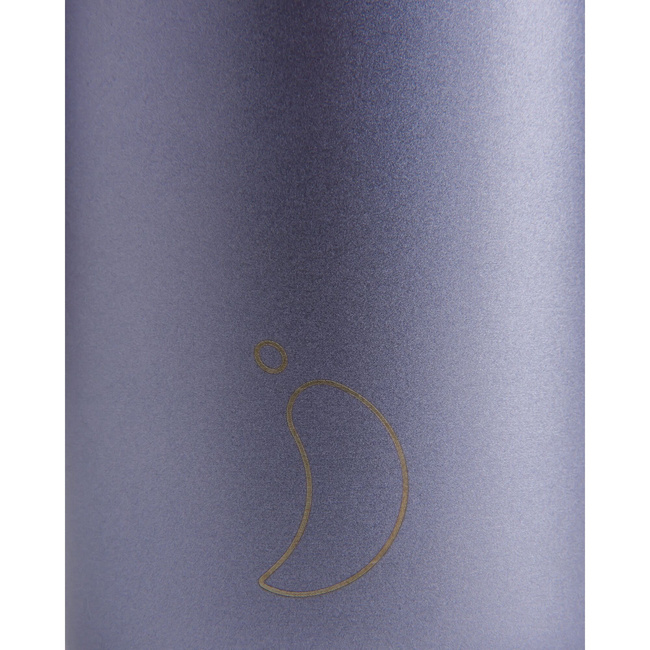 butelki sportowe do napojów 500 ml chilly's matowy metalik lawenda