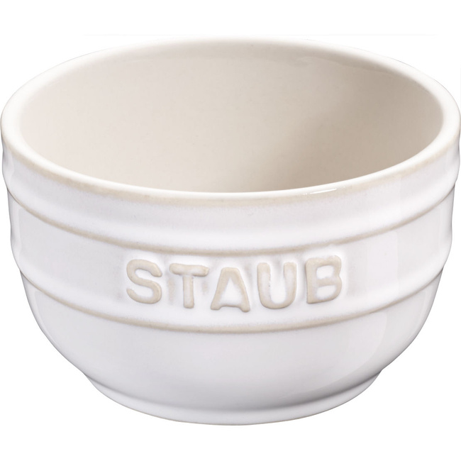 Staub XS-MINIS Mini Ramekin Okrągły 2 Szt. 200 Ml Kość Słoniowa 