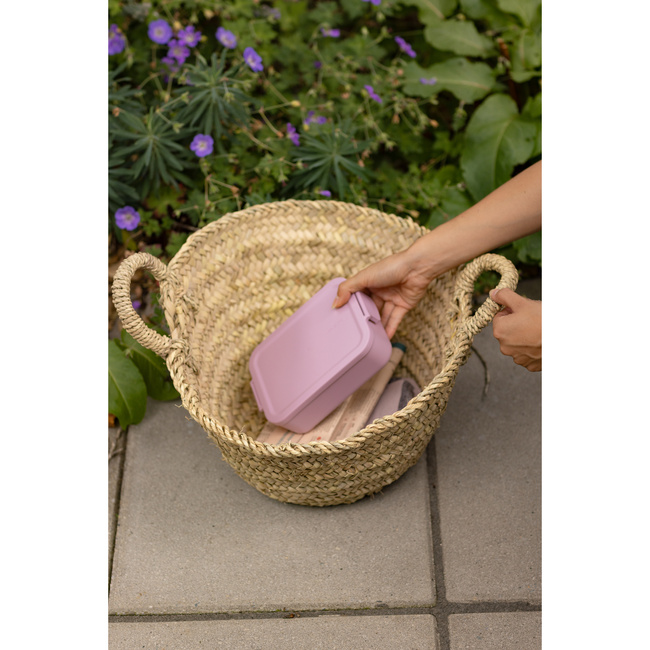 Lunchbox Brabantia Make & Take rozmiar M 1,1 l z klipsami, Lilac Pink