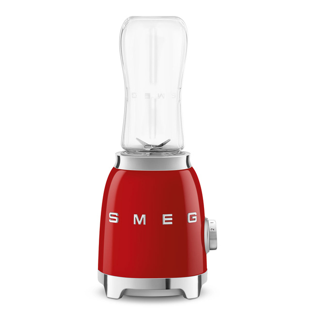 Smeg - Blender Mini, Czerwony 50's Style PBF01RDEU Czerwony