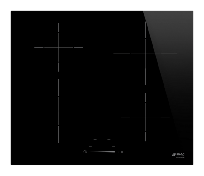 Smeg - Płyta Kuchenna Universal Si4642D Czarne Szkło
