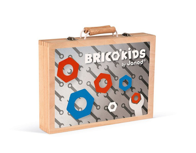 Walizka z narzędziami Brico Kids - Janod
