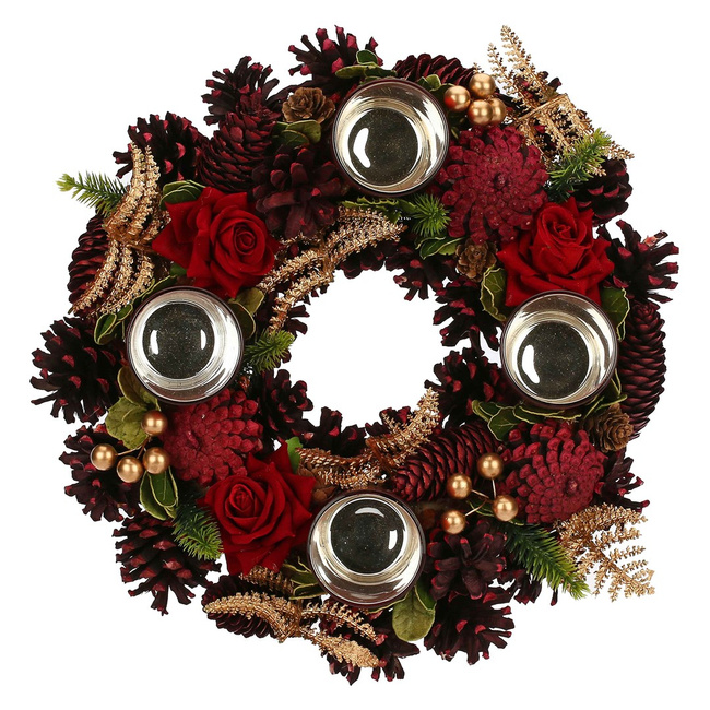 Rituali Domestici Quasirosso Zestaw 4 Świeczek Tealight