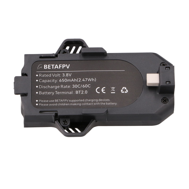 Betafpv Aquila16 65c 650mAh 2-pack | Zestaw baterii do drona Aquila16 | 3.8V, 650mAh