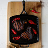 Patelnia żeliwna grillowa 30 cm Blacklock - Lodge