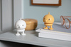Figurka Hoptimist Soft Bumble S White, biała, 7,6 cm