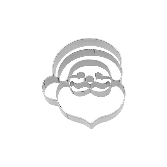 Wykrojnik Birkmann Głowa Św. Mikołaja 6 cm