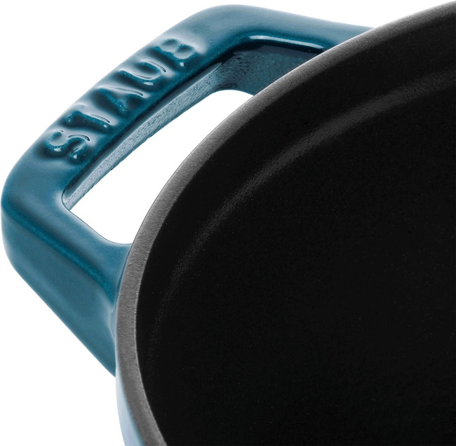 Staub Special Cocotte garnek żeliwny okrągły 4 ltr, morski