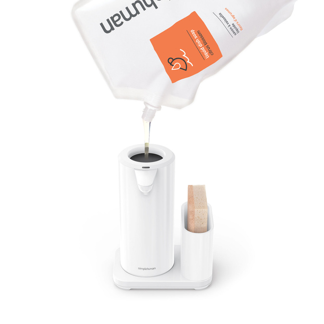 Dozownik bezdotykowy Simplehuman 414 ml biały