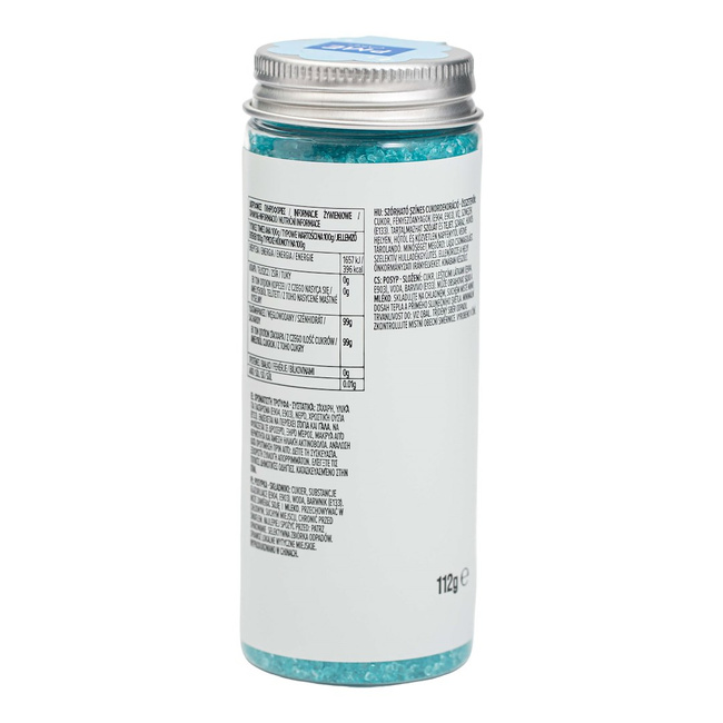 Dekoracyjna posypka cukrowa 112 g - Niebieski - Pme