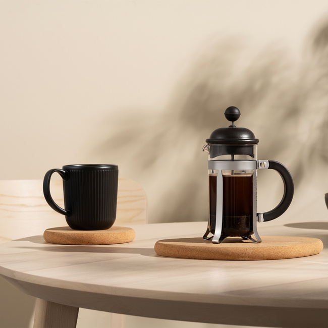 Zaparzacze tłokowe french press Caffettiera 0.35L Black