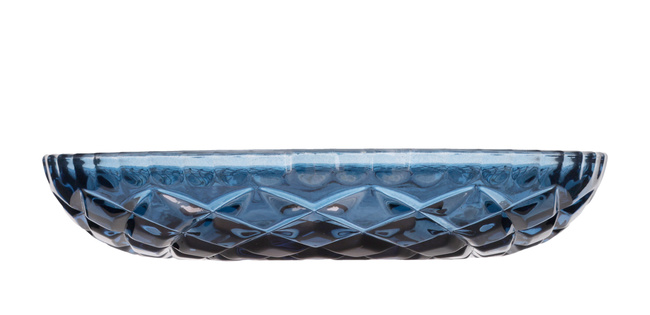 Talerze Sorrento 16 cm niebieskie 4 sztuki Sorrento Lyngby Glas 