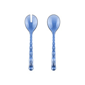 Sztućce do sałaty Guzzini Vanity, niebieski denim, 27,5 cm