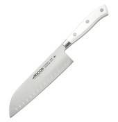 Nóż do japoński Santoku Riviera White - Arcos