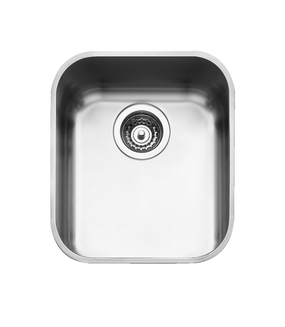 Smeg - Zlewozmywak ze stali nierdzewnej Alba Um40 Stal nierdzewna.