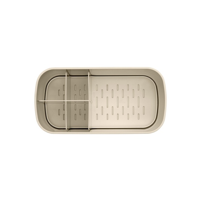 Organizer łazienkowy Brabantia ReNew na umywalkę, Soft Beige