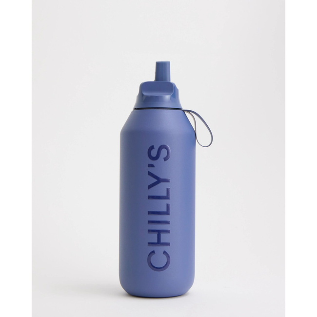 Butelka sportowa Chilly's | 500 ml | Niebieski (Wieloryb) Series 2 Sport - Chilly's Bottles