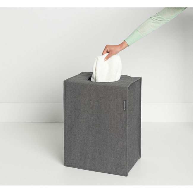 Kosze na pranie prostokątne Pepper Black - Brabantia