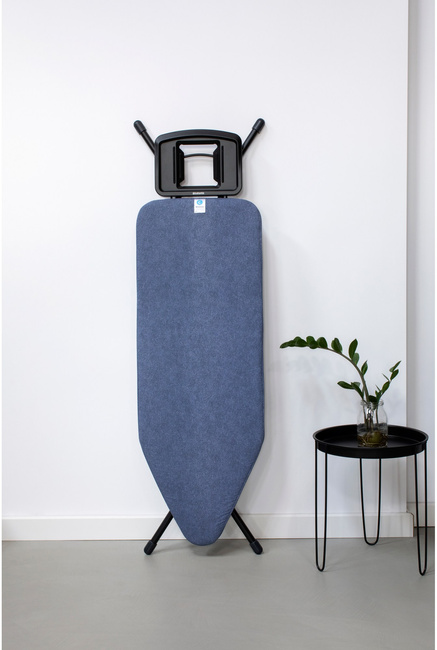Deska do prasowania Brabantia C 124 x 45 cm Denim Blue z podstawą na żelazko parowe
