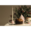 Porcelanowy świecznik, ręcznie zdobiony kalkomaniami Delight - Alessi