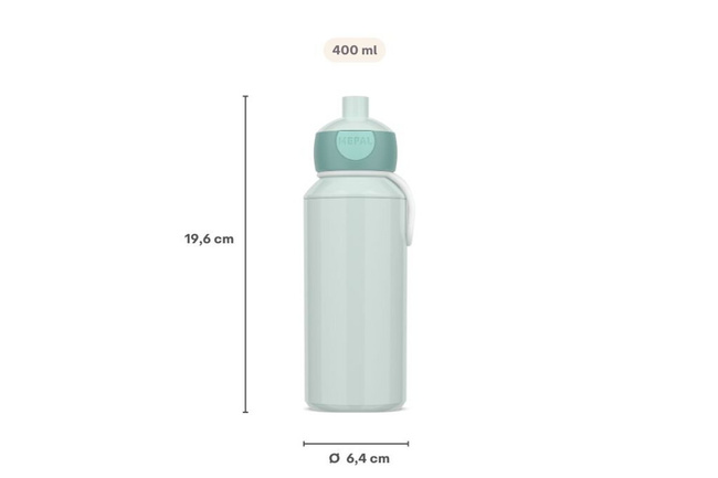 Butelka Mepal Pop-Up Campus 400 ml Paw Patrol Dino z uchwytem