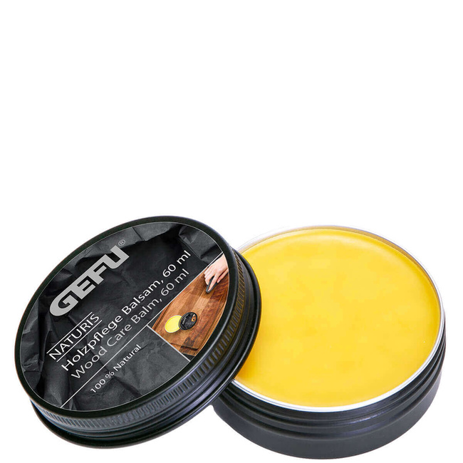 Balsam do pielęgnacji drewna GEFU Naturis 60 ml, olej lniany i wosk pszczeli