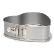 Silver-Top Tortownica w kształcie serca 20 cm - Patisse