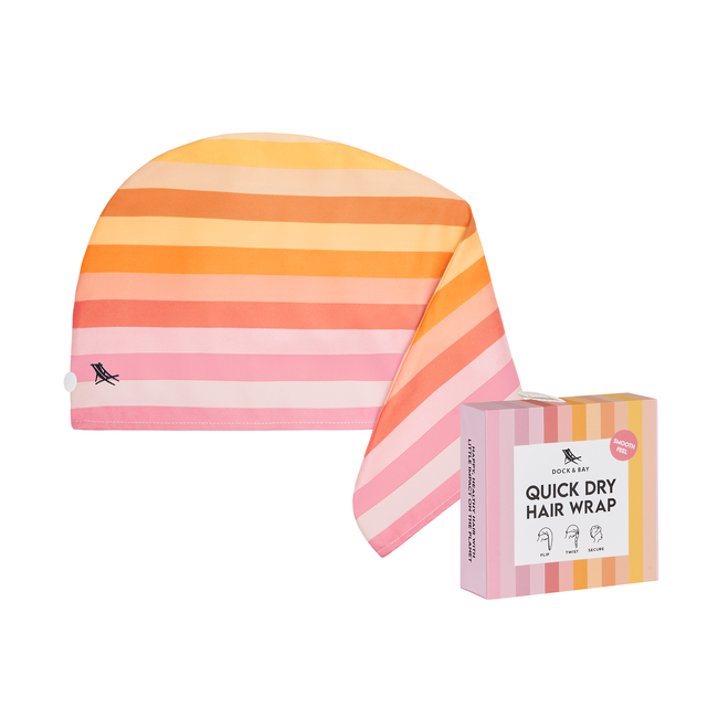 Turban do włosów Miami Sorbe Dock & Bay Szybkoschnący Mikrofibra