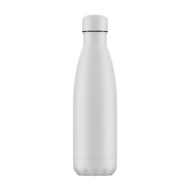 Butelka Termiczna Chilly's | 500ml | Biała - Chilly's Bottles