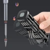 Wkrętak precyzyjny Extralink Powerlink 46 w 1, bity ze stali S2, etui aluminiowe