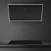 Smeg - Okap kuchenny, 90 cm, czarny CLASSICA KV394MB Czarny mat