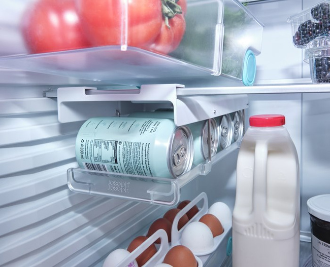 Organizer na puszki do lodówki Joseph Joseph FridgeStore, na 4 puszki 330 ml