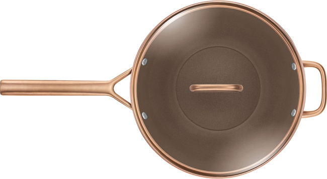 Milano Wok z pokrywką 30 cm brązowy - Zwilling