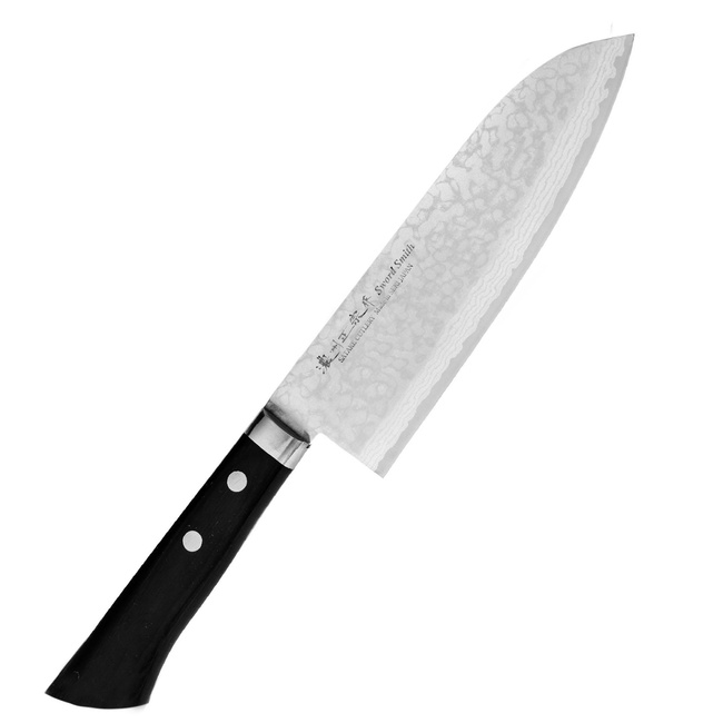 Satake Unique Sai Vg-10 Santoku Nóż Kuchenny 17cm - Wysokiej Jakości Japoński Nóż Szefa Kuchni