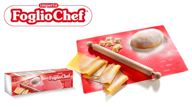 Mata silikonowa + wałek do makaronu - Imperia