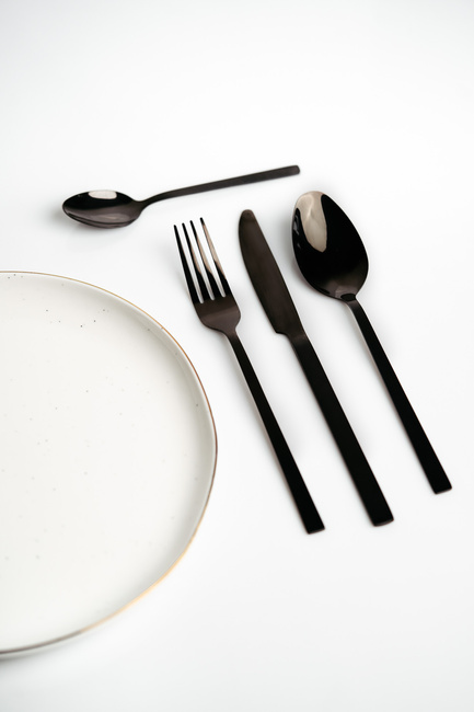 Widelec Obiadowy Piano Black - Kulig