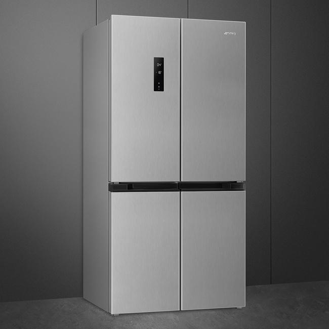 Smeg - Chłodziarko-zamrażarka Frenchdoor Universal Fqi48Xe Stal Nierdzewna