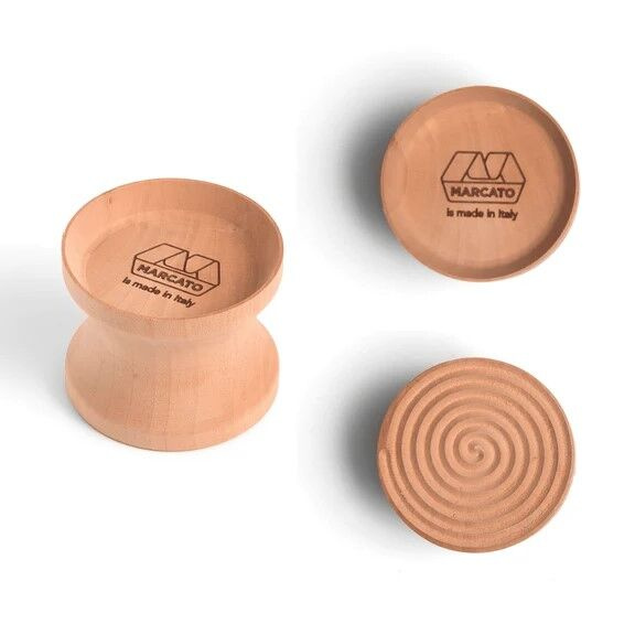 Zestaw stempli do makaronu Corzetti 28 cm spiralny Marcato