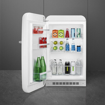 Smeg - Happybar FAB10HLWH6 50'S RETRO STYLE - biały