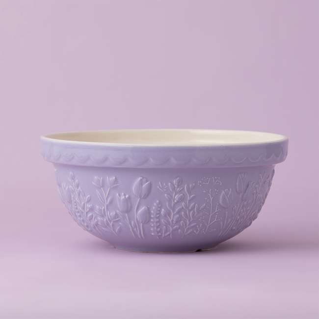 Miski ceramiczne 24 cm 2L IN The Meadow Tulip Lilac - Mason Cash