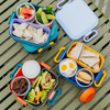 Lunchboxy dla dzieci Rikko Poppy Flamingo Ladybug - Amuse
