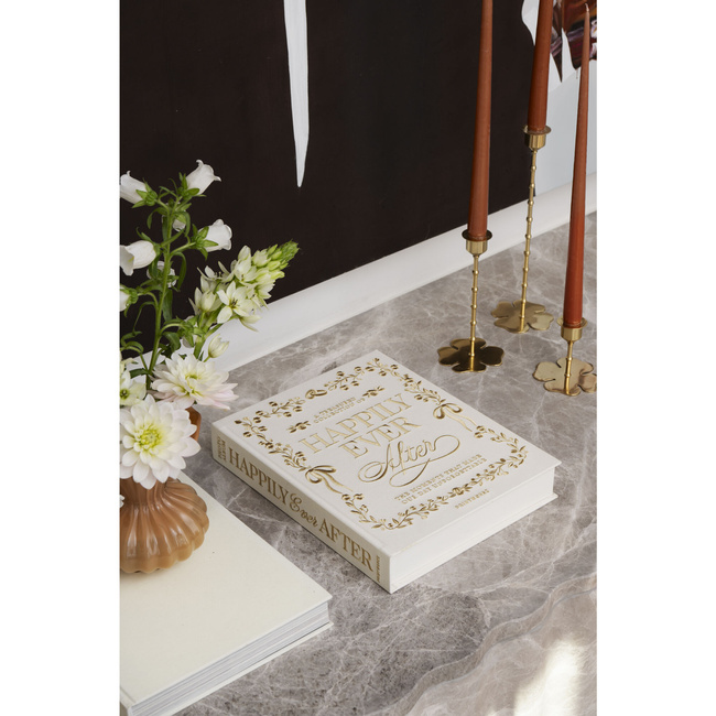Album ślubny Printworks Happily Ever After, haftowany, beżowy, 60 stron 28 x 21 cm
