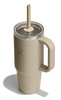 Kubek termiczny Hydro Flask Travel Tumbler 24 oz (710 ml) z uchwytem i słomką, Oat