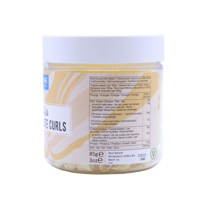 Pme Wiórki Z Białej Czekolady 85 G