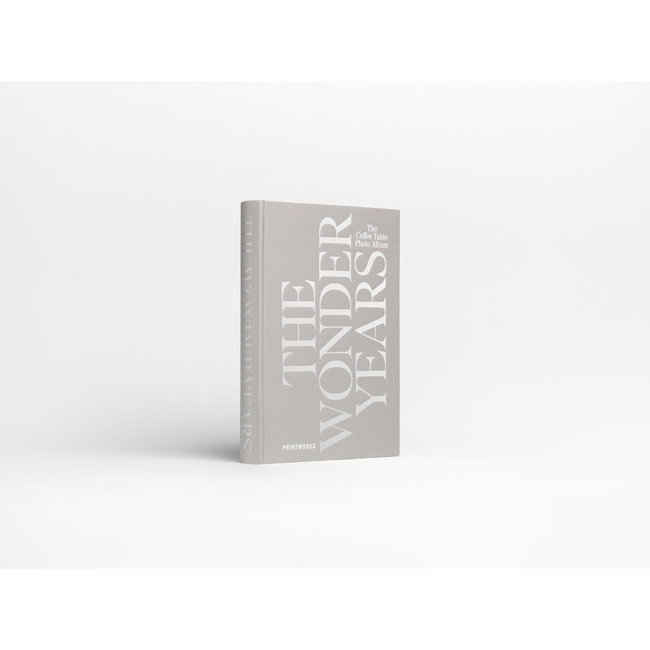 Album na zdjęcia Printworks The Wonder Years, szary, 80 stron, na 160 zdjęć