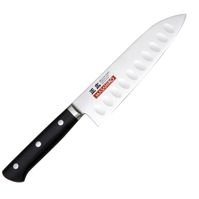 Masahiro MV-H Santoku Dimple Nóż Kuchenny 175mm