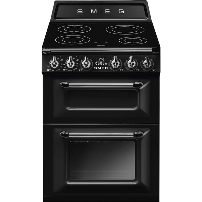 Smeg - Kuchnia wolnost., 60cm, Victoria, czarny Victoria TR62IBL2 Czarny.