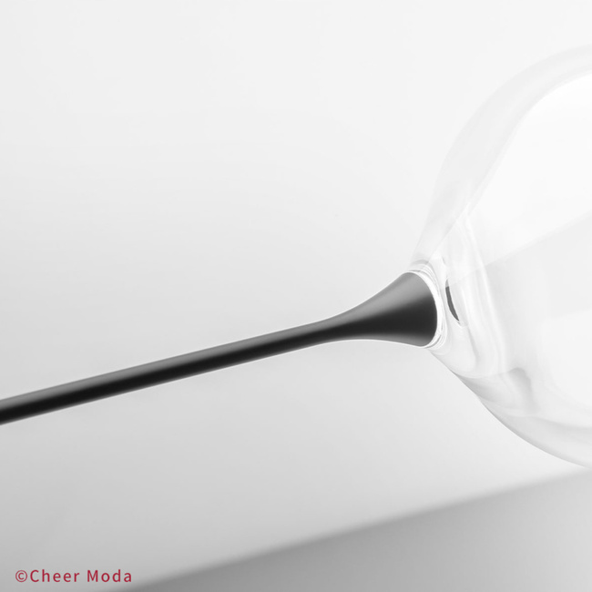 Kieliszek Do Wina Lava Glass Czarny