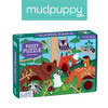 Mudpuppy Puzzle sensoryczne z miękkimi aplikacjami las 42 elementy 3+