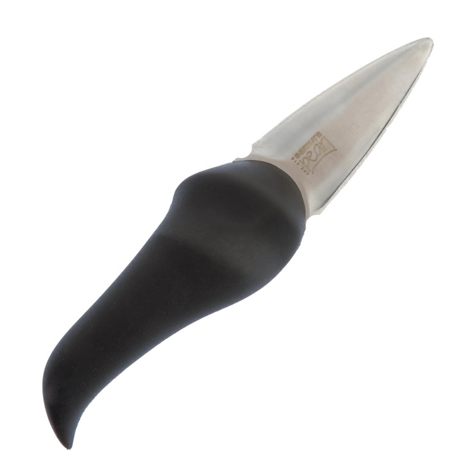 Samura Pearl Spe-01b Nóż do ostryg, ostrze 7.5 cm, czarny